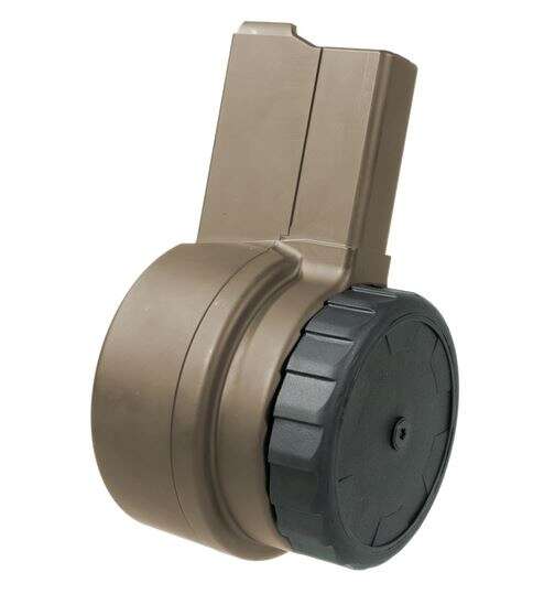 Magazines High Capacity Warrior Systems W 15 Drum Magazine W-15 50RD DRUM MAGAZINE FDE •  • Model: W-15 Drum Magazine